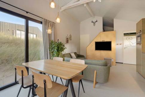The Woonkamer of Type Pitstop 4 - nr. 60 in Landal Zandvoort