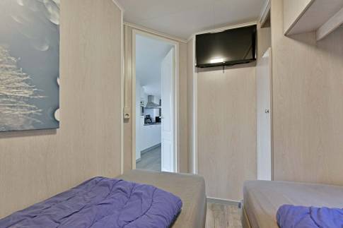 The Slaapkamer 1 of Type Buitenverblijf Wellness 4 - nr. 342 in Resort Arcen