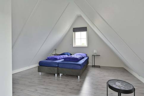 The Slaapkamer 3 of Type Waterland 8 - nr. 119 in Vakantiepark De Beemster