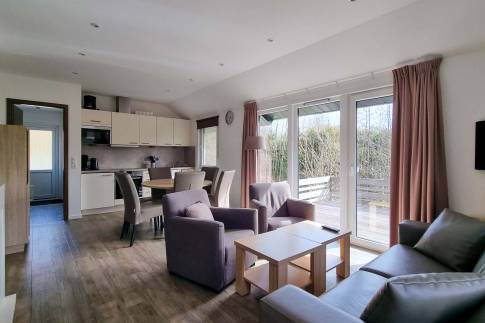 The Woonkamer of Type Landhaus 6 Luxe - nr. 35 in Eifelpark Kronenburger See