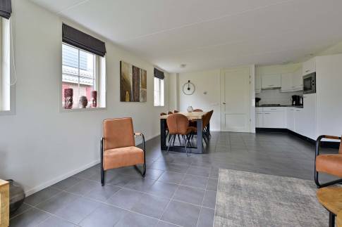 The Eetkamer of Type Waterland 8 - nr. 119 in Vakantiepark De Beemster