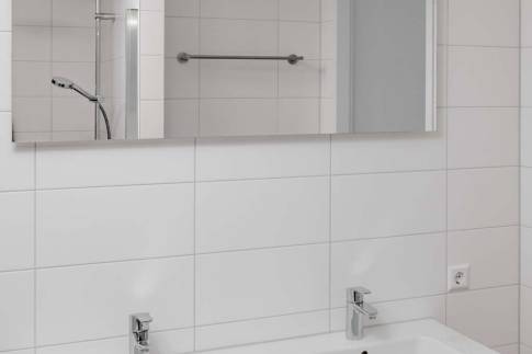 The Badkamer of Type Familievilla 12 - nr. 3 in Duinresort Dunimar