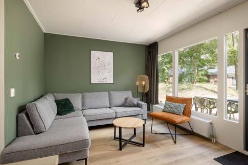 The Woonkamer of Type Bungalow 6C - nr. 49 in Landal De Peel