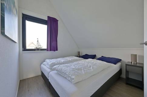 The Slaapkamer 3 of Type Watervilla 6A - nr. 37 in Waterstaete Ossenzijl