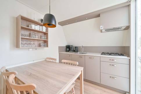 The Keuken of Type Veluwe Villa 4B - nr. 73 Pijplook in Landal Bungalowpark Hoenderloo