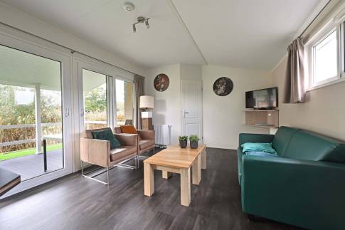 The Woonkamer of Type Fuut - nr. 7 in Vakantiepark Giethoorn