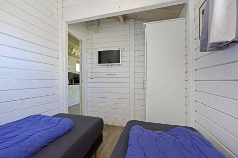 The Slaapkamer 1 of Type Buitenverblijf Wellness 4 - nr. 320 in Resort Arcen