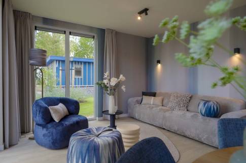 The Woonkamer of Type 2P Extra Luxe Wellness - 2ELW in Landal De Wielsche Dreef