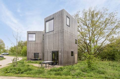 The Buiten of Type Hilltop Lodge 4 - nr. 116 in Landal Gulpen