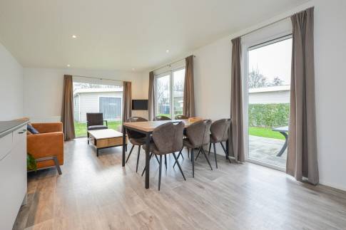 The Eetkamer of Type Chalet - nr. 1G in Chaletpark Hart van Zeeland