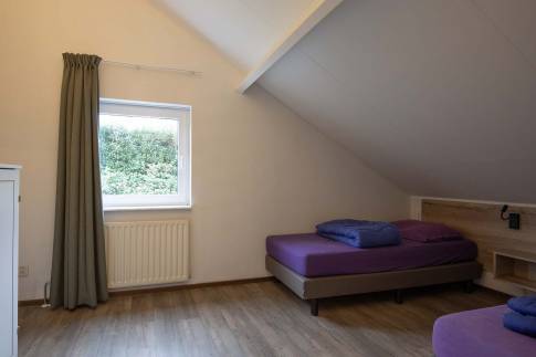 The Slaapkamer 5 of Type Comfort Villa - nr. 139-141 in Resort Arcen