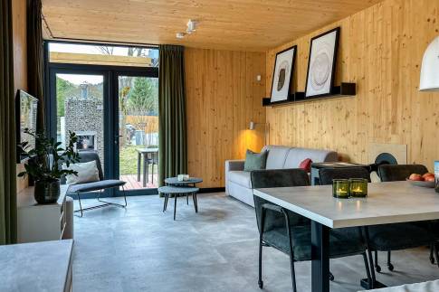 The Woonkamer of Type Huis A Luxe - nr. C02 in UplandParcs Sauerland