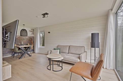 The Woonkamer of Type Forest Villa 4 - nr. 96 in Vakantiepark Schaijk