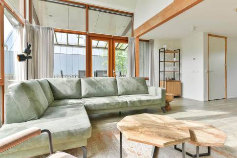 The Woonkamer of Type 6L2 - nr. 127 in Landal De Reeuwijkse Plassen