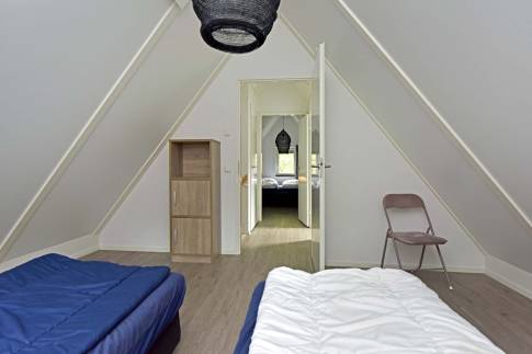 The Slaapkamer 3 of nr. 38 Ponybos - type Het Geheim van Otterlo 8P in EuroParcs De Zanding