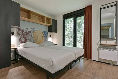 The Slaapkamer 2 of Type Green Valley 6 - nr. 52 in Roompot Gulpen