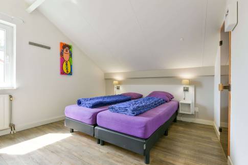 The Slaapkamer 2 of Type Luxe Villa 6B - nr. 159 in Resort Arcen