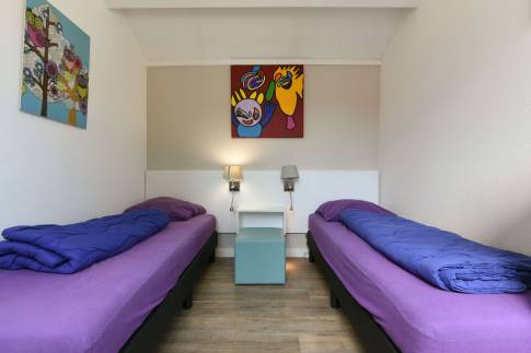 The Slaapkamer 3 of Type Luxe Villa 6B - nr. 159 in Resort Arcen