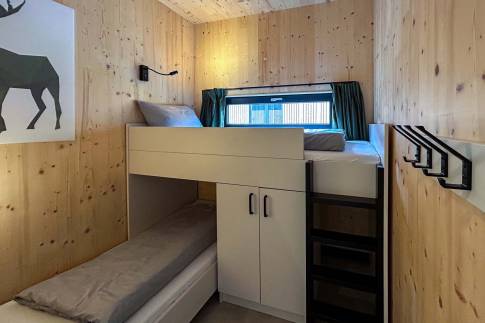 The Slaapkamer 2 of Type Huis A Luxe - nr. C02 in UplandParcs Sauerland