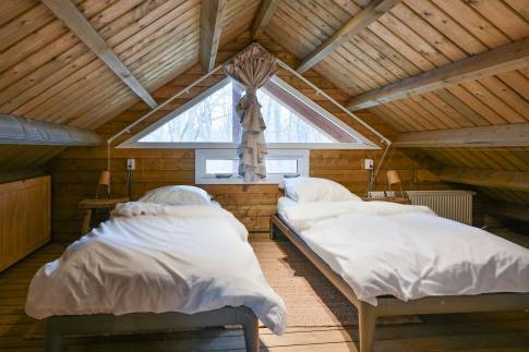 The Slaapkamer 3 of Type Bungalow 6P - nr. 17 in Residence Bosch-Rijck