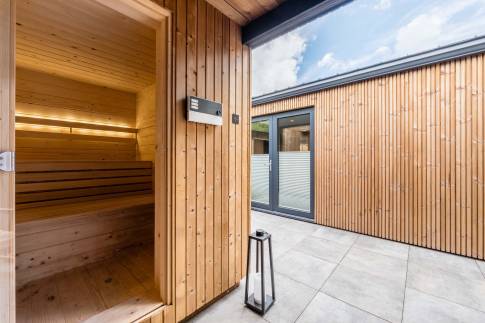 The Sauna of Type Keizerin - 4ELW in Landal Landgoed Bourtange