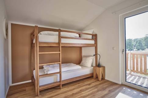 The Slaapkamer of Type Osser - 10 pers. in Landal Arber