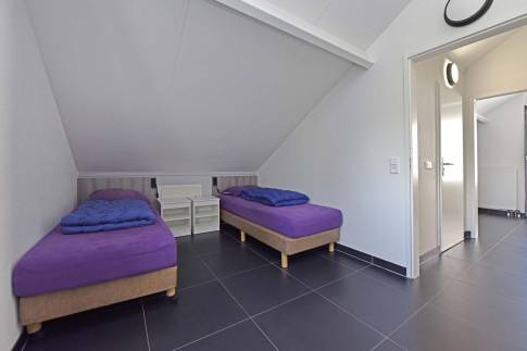 The Slaapkamer 3 of Type Luxe Villa 4B - nr. 93 in Resort Arcen