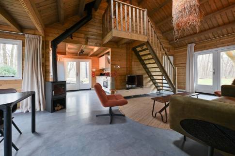 The Woonkamer of Type Bungalow 6P - nr. 17 in Residence Bosch-Rijck