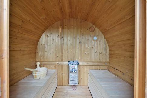 The Sauna of Type Bos Lodge Silva Beach - nr. 73 in Landgoed De Scheleberg