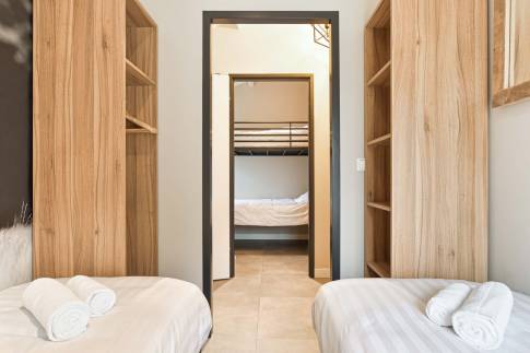 The Slaapkamer 3 of Type Loft - nr. 57 in Vakantiepark Westerbergen