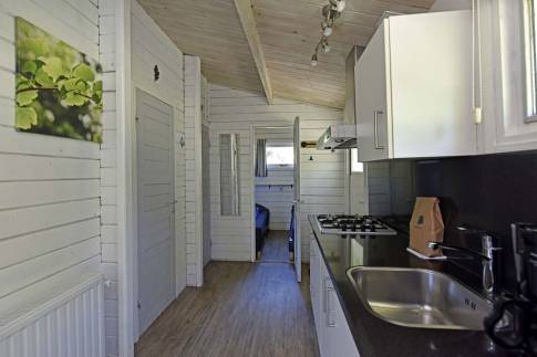 The Keuken of Type Buitenverblijf Wellness 4 - nr. 320 in Resort Arcen