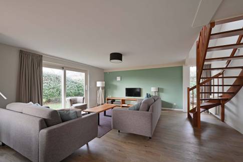 The Woonkamer of Type 8L1 - nr. 258 in Landal Beach Resort Ooghduyne