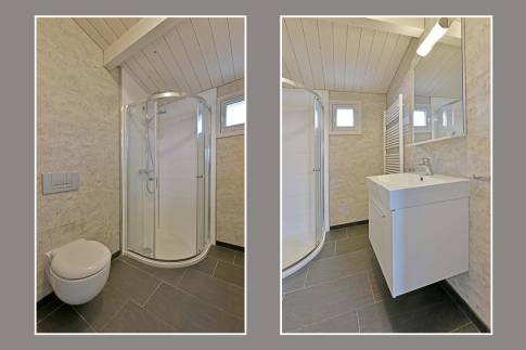 The Badkamer of Type Buitenverblijf Wellness 4 - nr. 331 in Resort Arcen