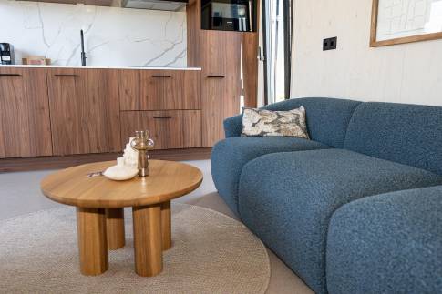 The Woonkamer of Type Family Lodge in Landal Soof aan de Rijn