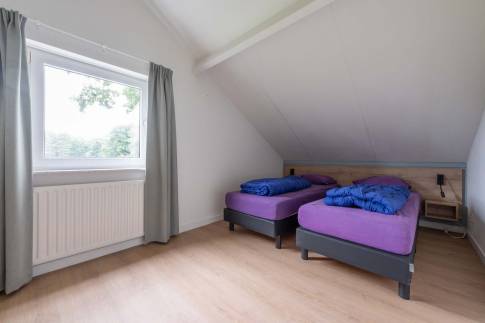 The Slaapkamer 2 of Type Luxe Villa 4B - nr. 183 in Resort Arcen