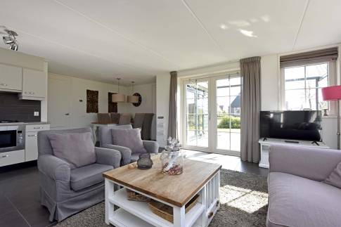 The Woonkamer of Type de Rijp - nr. 300 in Resort De Rijp