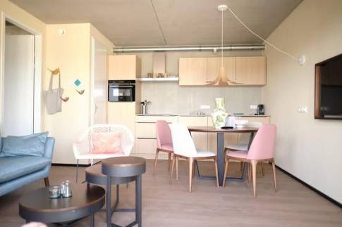 The Woonkamer of Type Hillside Royal 4 - nr. 181 in Landal Gulpen