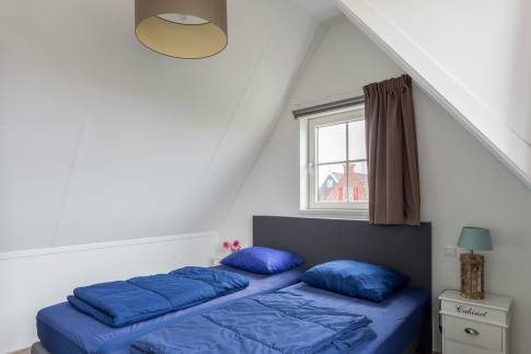 The Slaapkamer 2 of Type Schermer - nr. 174 in Resort De Rijp