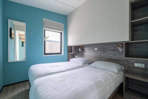 The Slaapkamer 1 of Type Oerd Family - nr. 83 in Landal Ameland
