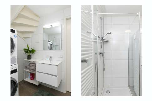 The Badkamer 1 of Type Hoeve ten Roode - nr. A02 in De Heihorsten