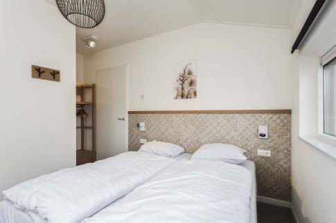 The Slaapkamer 1 of Type Zeeaster - nr. 705 in Roompot Kustpark Zeebad