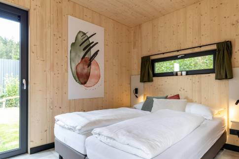 The Slaapkamer 1 of Type A Luxe - nr. C06 in UplandParcs Sauerland