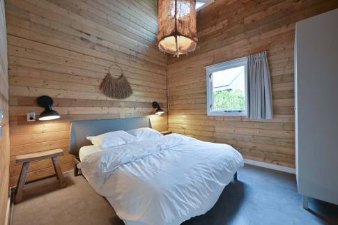 The Slaapkamer 2 of Type Bungalow 6P - nr. 17 in Residence Bosch-Rijck