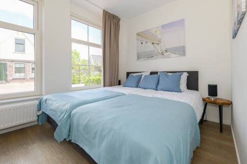 The Slaapkamer 1 of Type Speeltoren - nr. 317 in Resort Poort van Amsterdam