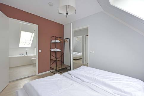 The Slaapkamer 10 of Type Vloedschuur - nr. 60 in Dormio Resort Nieuwvliet-Bad