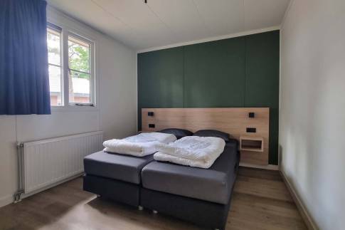 The Slaapkamer 1 of Type Bungalow 4C - nr. 86 in Landal De Peel