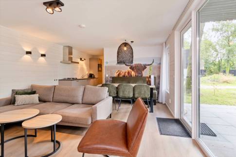 The Woonkamer of Type Forest Villa 6 - nr. 11 in Roompot Vakantiepark Schaijk
