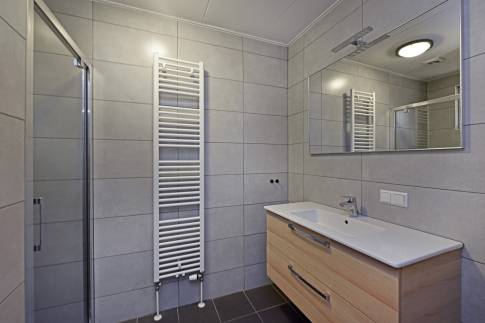 The Badkamer of nr. 042 - type Bungalow 4C in Landal De Peel