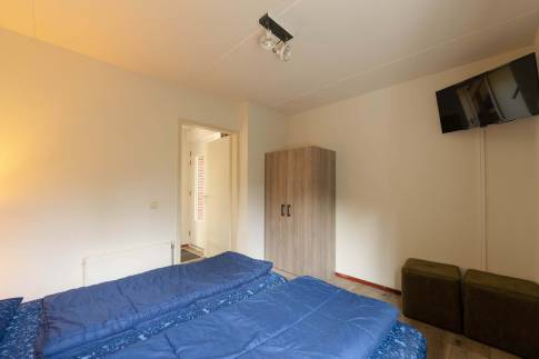 The Slaapkamer 1 of Type Bosvilla Comfort 6-7 - nr. 16 Moerbei in Landal Bungalowpark Hoenderloo