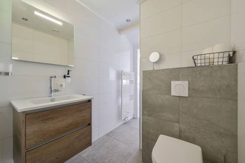 The Badkamer of nr. 065 - type Vennepluus in Vakantiepark Westerbergen